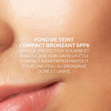 Fond de teint Compact Bronzant SPF6, NATURAL
