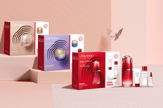 Coffrets sur Shiseido