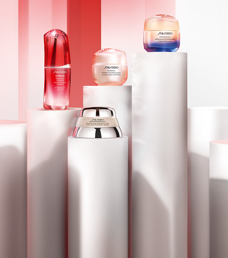 Ressentez le pouvoir de la science sur votre peau. Retrouvez nos duos d’iconiques adaptés à chacun de vos besoins et moments de votre vie. L’expertise soin de Shiseido, depuis 150 ans, pour vous.