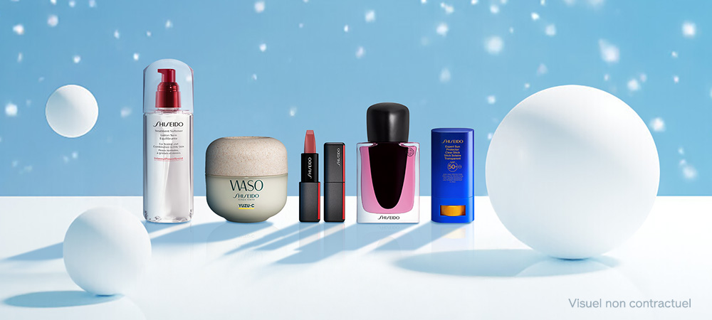 Découvrez toute l'expertise Shiseido et bénéficiez de 30% de réduction sur une sélection de produits.